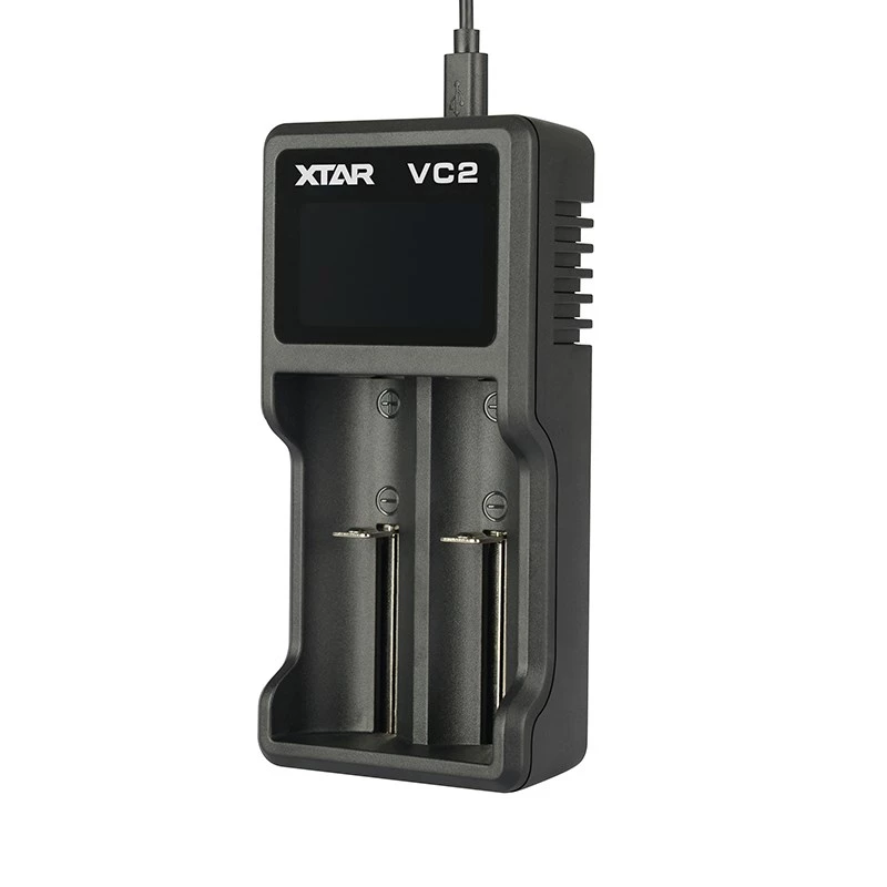 XTAR VC2 Haushaltsbatterie-USB-Ladegerät