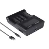 XTAR VC4 Haushaltsakku-Ladegerät USB