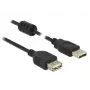 USB-Kabel DeLOCK 84884 USB 2.0 1,5 m Schwarz