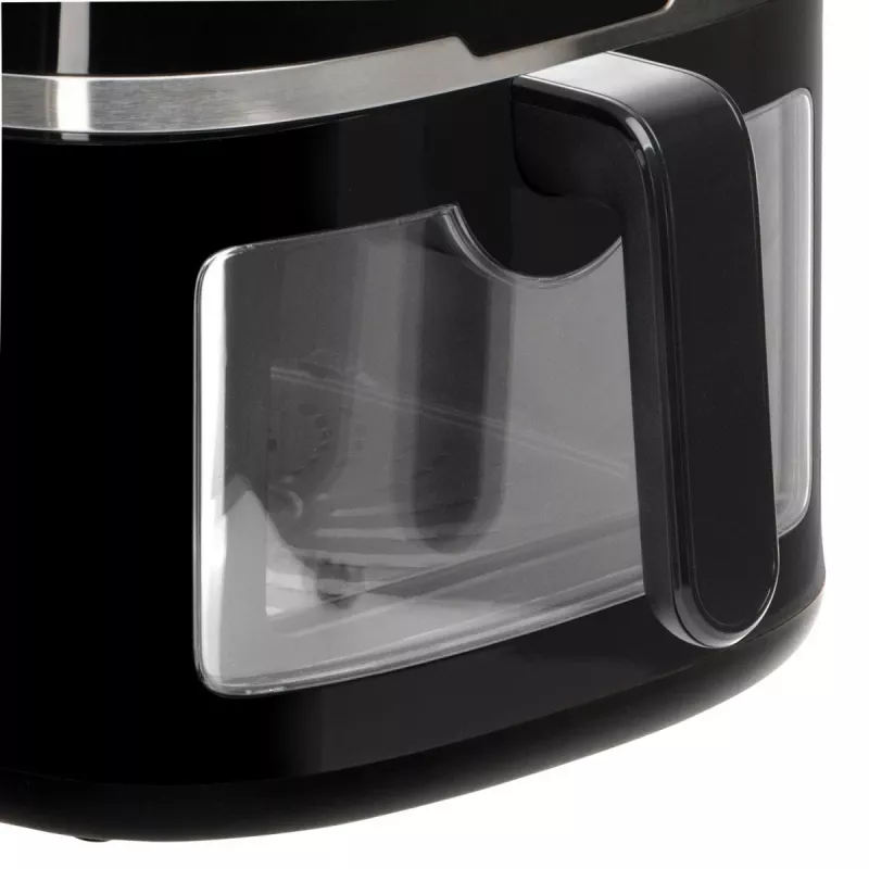 Adler AD 6318 Heißluftfritteuse, 8 l, 2500 W, LCD-Display, 9 Programme, Schwarz