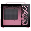Jonsplus MATX Handle Case Z20 Schwarz-Pink – Mini/Micro/Flex-ATX Gehäuse mit Tragegriff