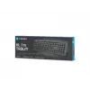 NATEC TASTATUR TROUT SLIM USB, US-LAYOUT, SCHWARZ