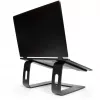 Laptopständer Port Designs 901103 — Aluminium und Schwarz, für Laptops bis 15,6 Zoll, Breite 260 mm, Tiefe 145 mm, Höhe 225 mm