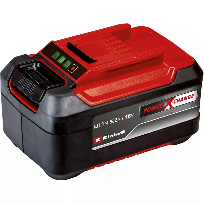 Einhell 4512114 PXC-Plus Starter-Set, 5,2-Ah-Akku und 4-A-Schnellladegerät, 18 V