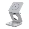Kabelloses Ladegerät BlitzWolf BW-IW30 3-in-1-Schnellladestation für iPhone und Samsung, kabelloses Laden von 3 Geräten