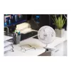 Adler | Ventilator mit Klemme | AD 7317 | Tischventilator | Weiß | Durchmesser 15 cm | Anzahl Geschwindigkeiten 2 | 30 W