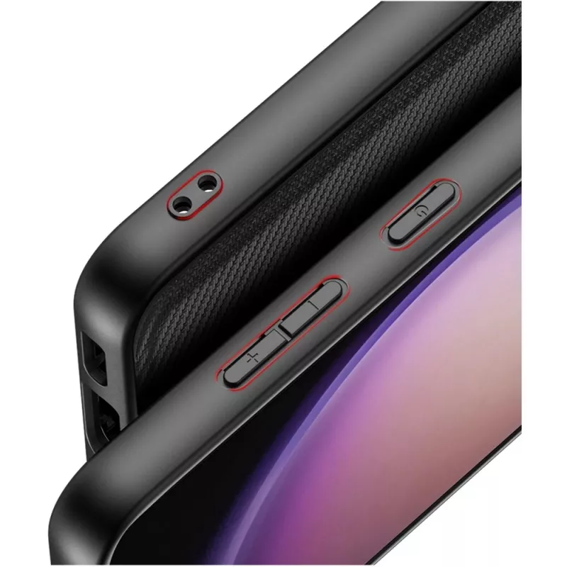 Cover nevox StyleShell NYLO Samsung Galaxy S25+ 6,8 Zoll Schwarz