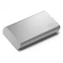 LaCie STKS1000400 Externes Solid-State-Laufwerk Thunderbolt-Technologie 1 TB USB Typ-C 3.2 Gen 2 (3.1 Gen 2) Silber