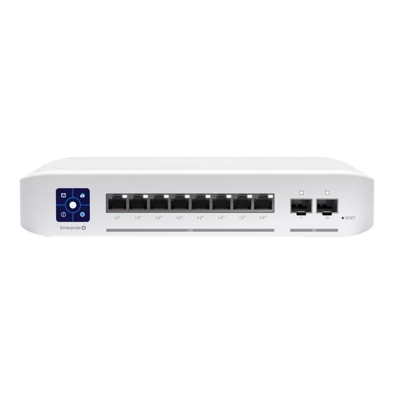 Ubiquiti UniFi Enterprise 8 PoE Managed L3 2.5G Ethernet (100/1000/2500) Power over Ethernet (PoE) Edelstahl