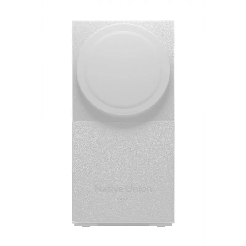 Kabelloses Ladegerät Native Union Rise 3‑In‑1 Qi2 — USB, 2 m Kabel, Hellgrau (Sandstein)