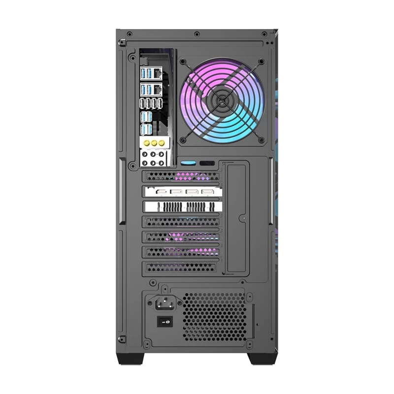 Computer case Darkflash DS900WS ATX Schwarz