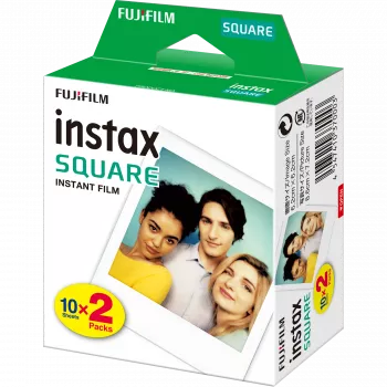 Instant Picture Film Fujifilm Instax Square 20 Stück 62 x 62 mm