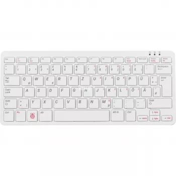 Kabelgebundene USB-Tastatur Raspberry PI Tastatur DE RB-TASTA01W — USB-Anschluss, deutsches Layout