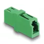 Optical Fiber Coupler LC Simplex female to LC Simplex female APC Grün DeLOCK 87984