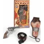 Gonher Metall-Revolver mit Holster und Gürtel