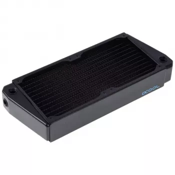 Alphacool NexXxoS XT45 - Kühlerblock - Messing - Kupfer - Stahl - Schwarz - 1/4 - 1,5 bar - 12 cm (14234)
