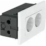 OBO Bettermann Steckdoseneinheit 2-fach 84x140x59mm rt SDE (6119409)