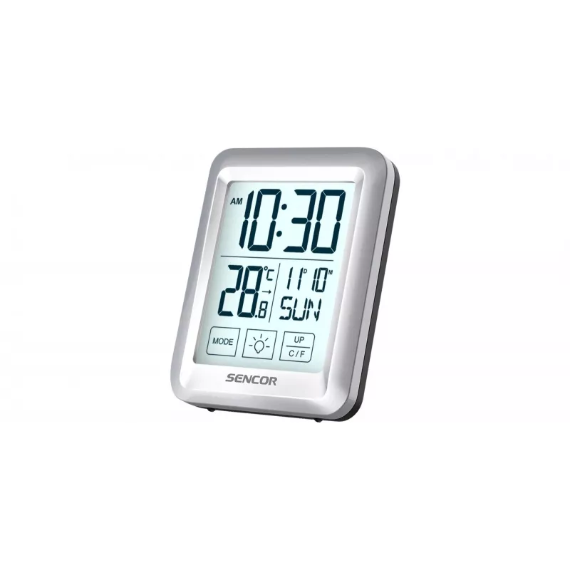 SENCOR Thermometer mit Uhr SWS 1918