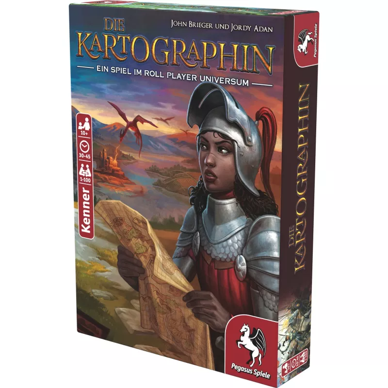 Pegasus Spiele Die Kartographin Brettspiel