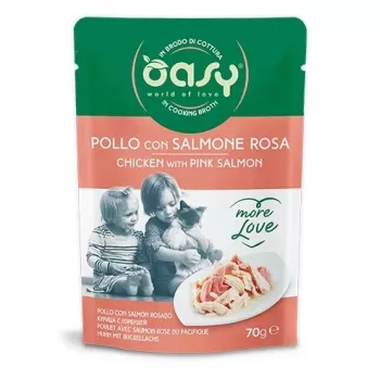 Oasy More Love Huhn mit Lachs Beutel 70 g