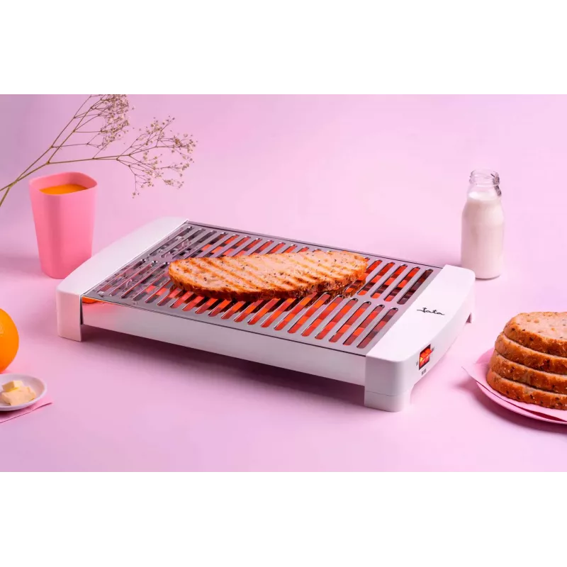 Toaster JATA TT5016 1000 W grau Edelstahl