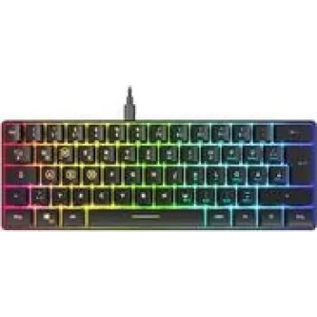 SPEEDLINK Gaming-Tastatur LETOS RGB 60% Tastatur schwarz Retail (SL-670014-BK)