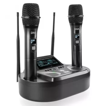 Drahtloses Mikrofon DNA UMA VOCAL SET 2x Sender