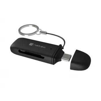 Kartenleser NATEC SCARAB C SD/Micro SD USB 3.2 Gen 1 Schwarz (NCZ-2365)