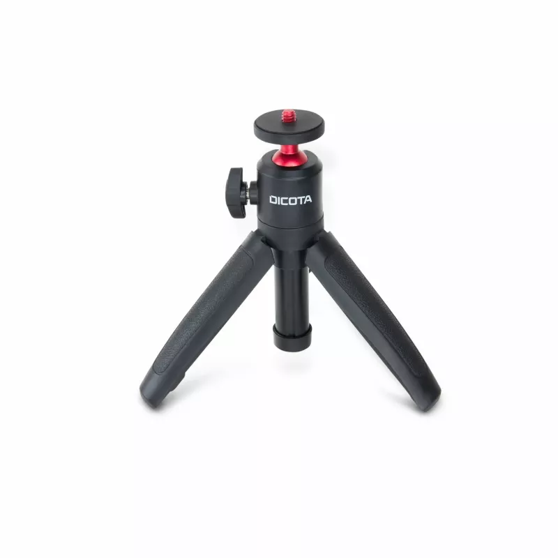 Dicota Webcam-Stativ Arbeitshöhe = 147 - 245 mm Schwarz Kugelkopf