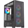 PC-Gehäuse Silentware Air 2000 A-RGB Schwarz — Mid-Tower, Seitenfenster aus gehärtetem Glas