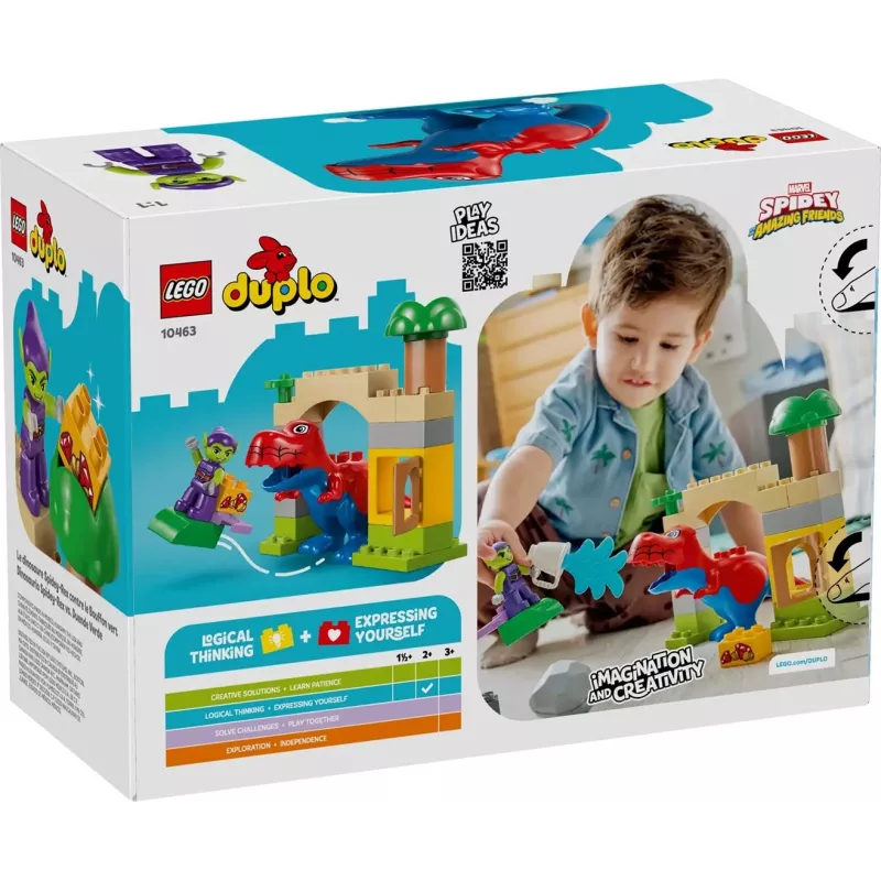 LEGO DUPLO 10463 Dinosaurier Spidey-Rex gegen Green Goblin