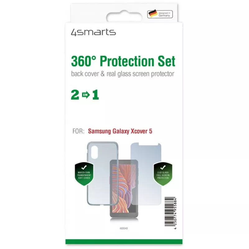 Bildschirmschutz 4smarts Galaxy Xcover 5
