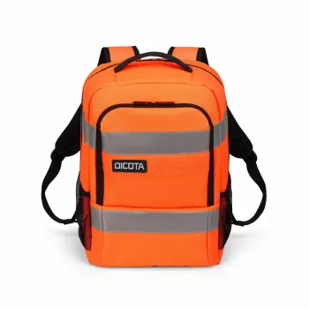DICOTA P20471-18 Rucksack Schwarz Grau Orange recyceltes PET