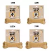 Hundekauknochen PAKA ZWIERZAKA Bone mit Ziege M 12 cm 55 g — Zahnpflege-Kauknochen für ausgewachsene Hunde, gluten- und zuckerfrei