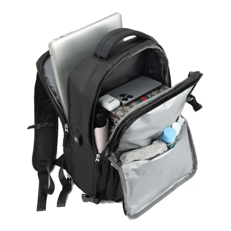 Rucksack NOVEEN CTB400 unisex 25 L, Polyester, 40×25×20 cm, schwarz