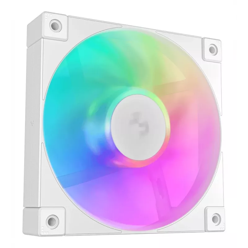 Lüfter DeepCool FD12 ARGB WH-3 in 1 12 cm Weiß 3 Stück Maximaler Luftdruck 2.56 mmH2O