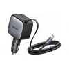 Autoladegerät UGREEN Nexode EC603 90W 3-in-1 mit 1x USB-C, 1x USB-A und 70 cm einziehbarem USB-C-Kabel, QC 3.0 PD 3.0