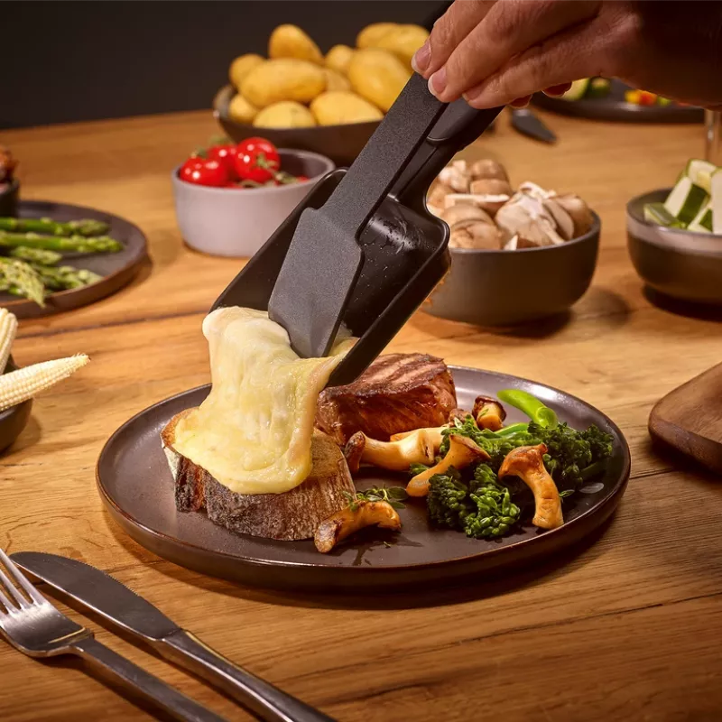 Raclette Grill Severin RG 2366 8 Personen 1300 W Schwarz