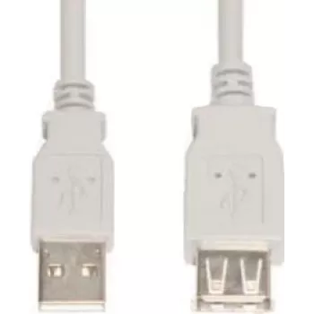 USB-Kabel e+p CC 518 USB 2.0 3 m Grau