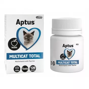 APTUS Multicat Total Multivitamin - Nahrungsergänzungsmittel für Katzen – 120