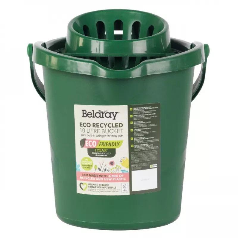 Eimer Beldray LA075314EU7 Eco Recycled 10 L — Haushaltseimer aus Kunststoff