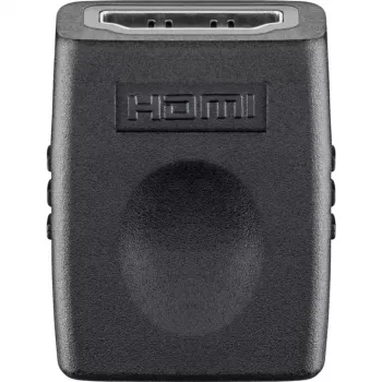 Wentronic Goobay HDMI™ Adapter, Schwarz - HDMI™ A-Buchse>HDMI™ A-Buchse (68688)