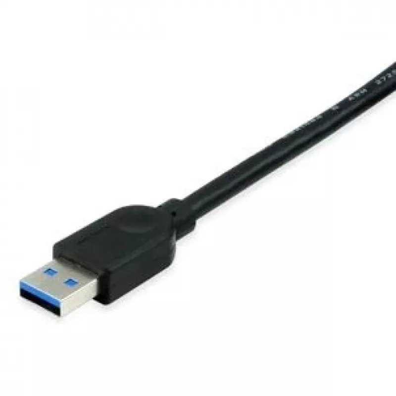 Equip 133347 USB-Kabel USB 3.2 Gen 1 (3.1 Gen 1) 10 m USB A Schwarz