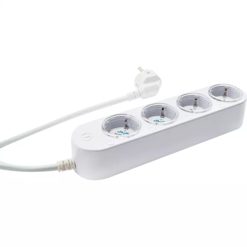 Smart 12A Shelly Power Strip 4 Gen4 Zigbee/Matter Steckdosenleiste