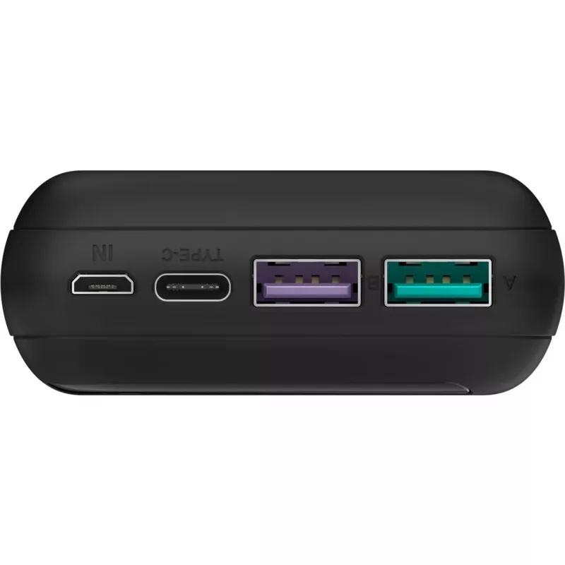 Schnelllade-Powerbank 20.000 mAh (schwarz, PD, Quick Charge 3.0, Super Charge)