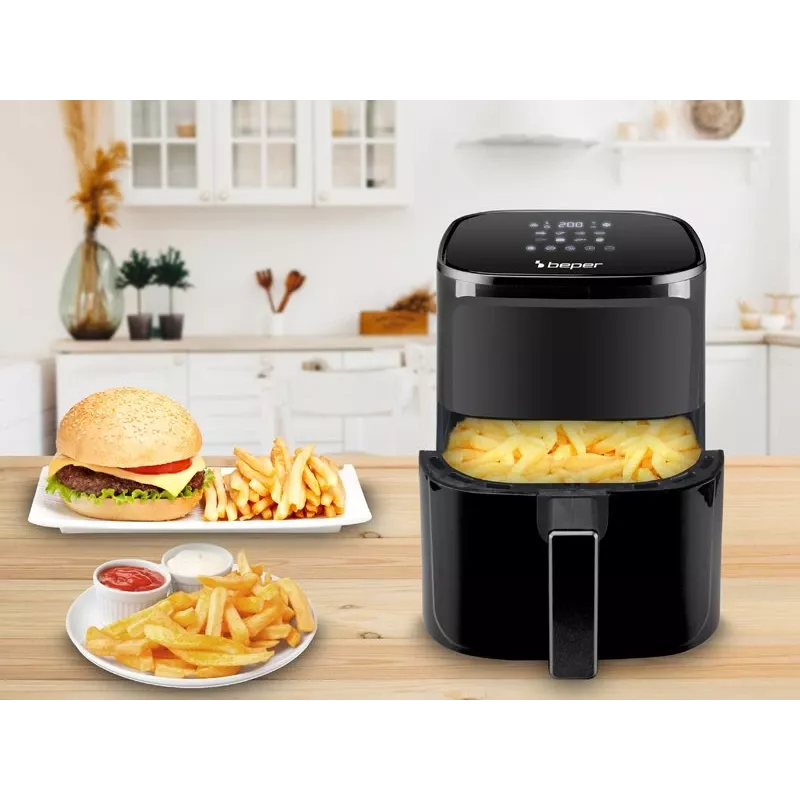 Heißluftfritteuse Beper P101FRI051 5 L 1400 W Schwarz