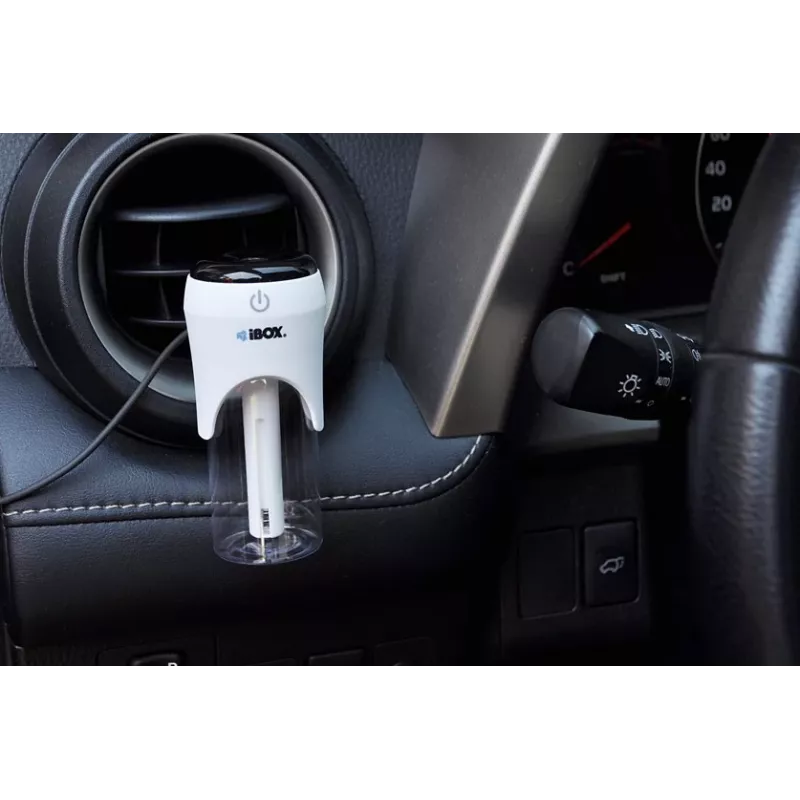 iBox ICCH-01 Auto-USB-Ladegerät mit Luftbefeuchter und Aromadiffusor