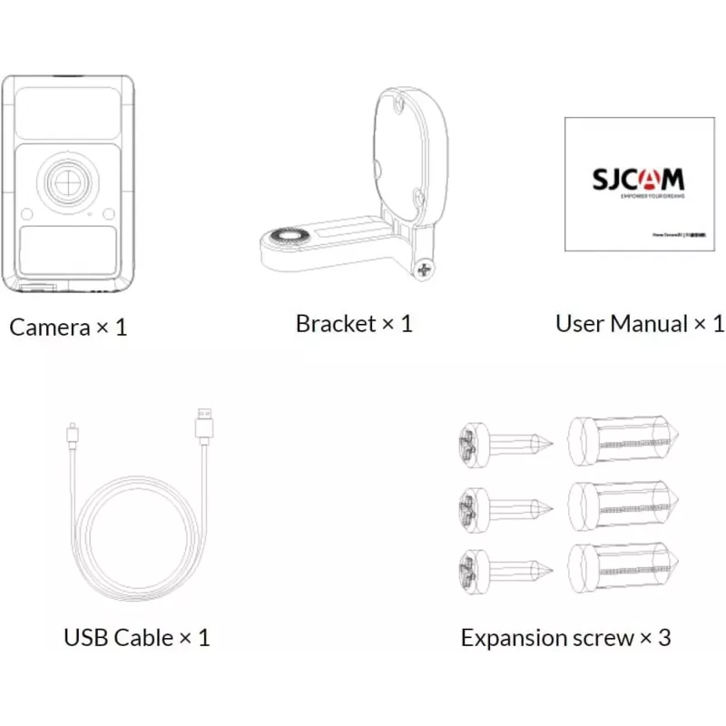 SJCAM S1 Weiß