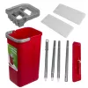 GB870 MaxiClean Flachwischer-Set mit 2-in-1-Reinigungseimer 5,7L Wischset Bodenwischer Reinigungssystem Reiniger 360° drehbarer Wischkopf