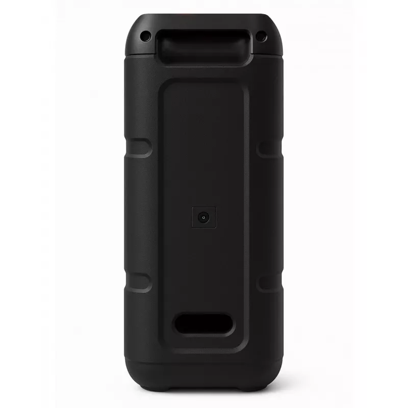 Tragbarer Stereo-Lautsprecher SQUEAK SQ1009 – Bluetooth 5.3, 45 W RMS, 10 h Akkulaufzeit, FM, USB, AUX, LED, 1800 mAh, Schwarz